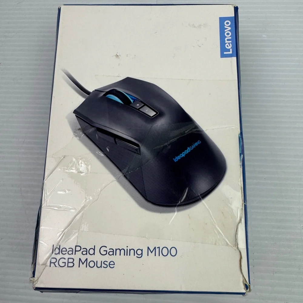 Lenovo IdeaPad M100 RGB Gaming Mouse Model MG627U-DT 7 Programmable Buttons